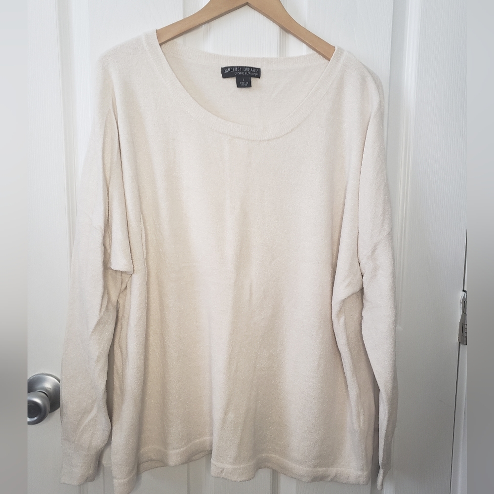 Barefoot Dreams Ivory Sweater